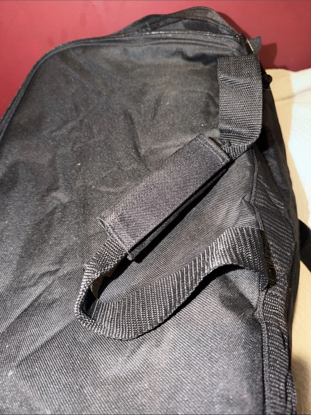 Black Travel Duffel Bag